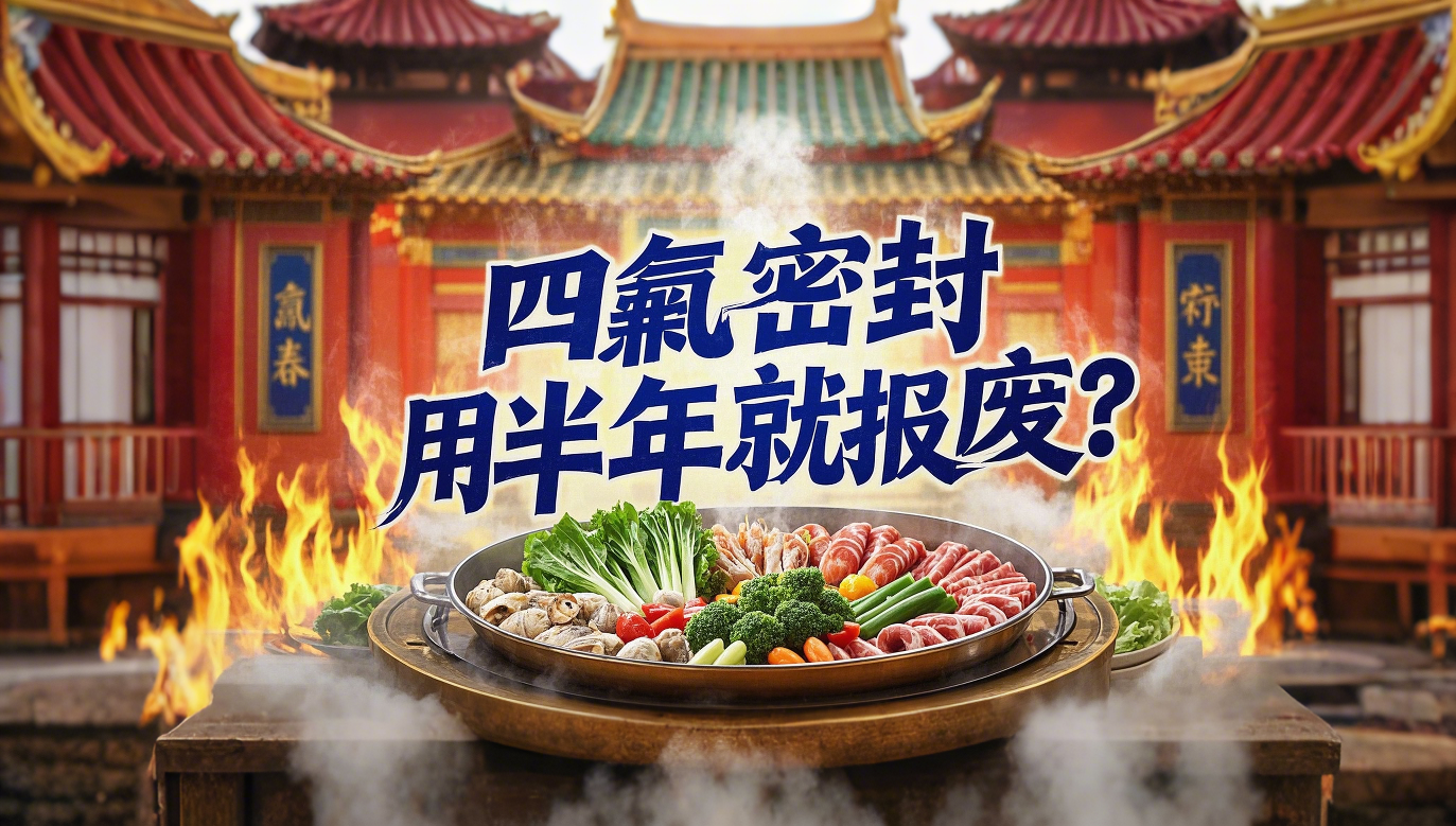 <i style='color:red'>ptfe密封圈</i>用半年就報(bào)廢？這些坑你肯定踩過？?